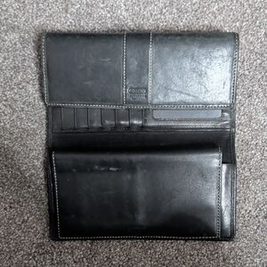 Coach Black Leather Men's Wallet